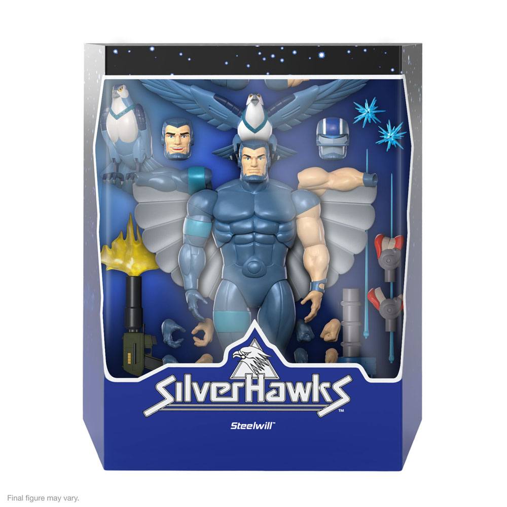 SilverHawks Ultimates Action Figure Steelwill 18 cm