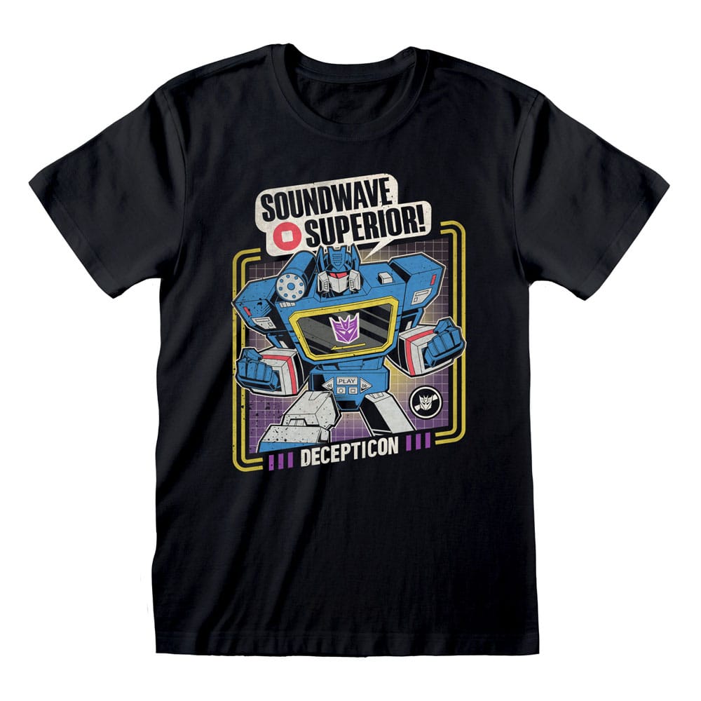 Transformers T-Shirt Soundwave Superior Size L