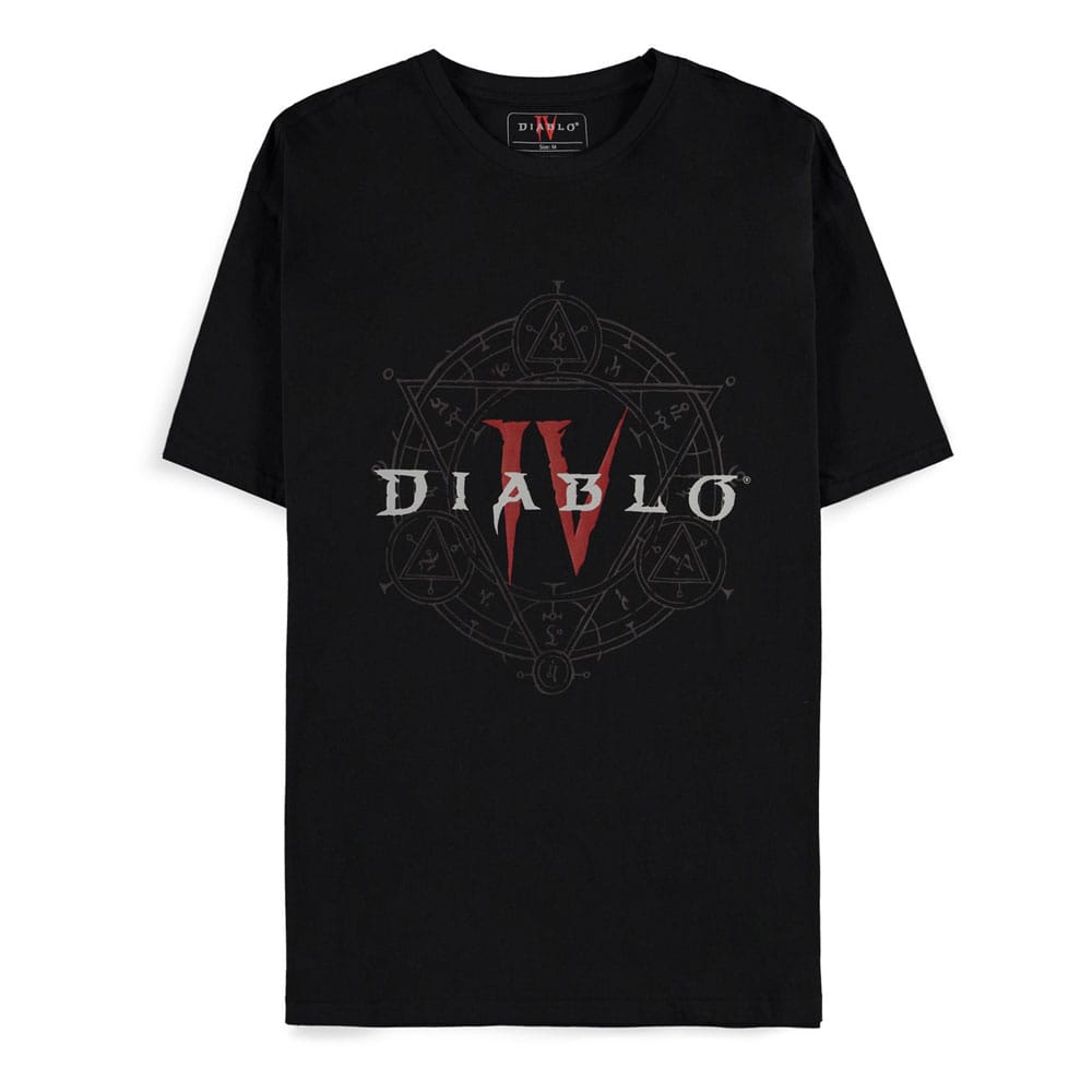 Diablo IV T-Shirt Pentagram Logo Size L
