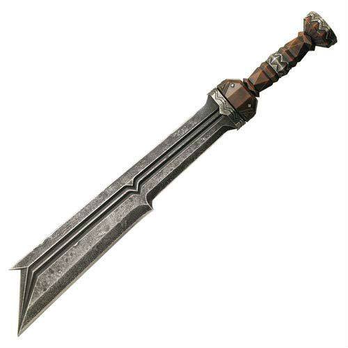 The Hobbit Replica 1/1 Sword of Fili 65 cm - Severely damaged packaging