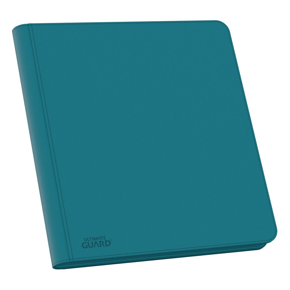 Ultimate Guard Zipfolio 480 - 24-Pocket XenoSkin (Quadrow) - Petrol Blue