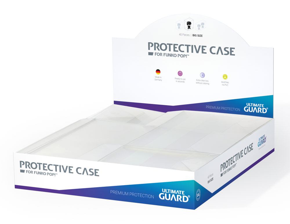 Ultimate Guard Protective Case for Funko POP!™ Figures Big Size (40) - Severely damaged packaging