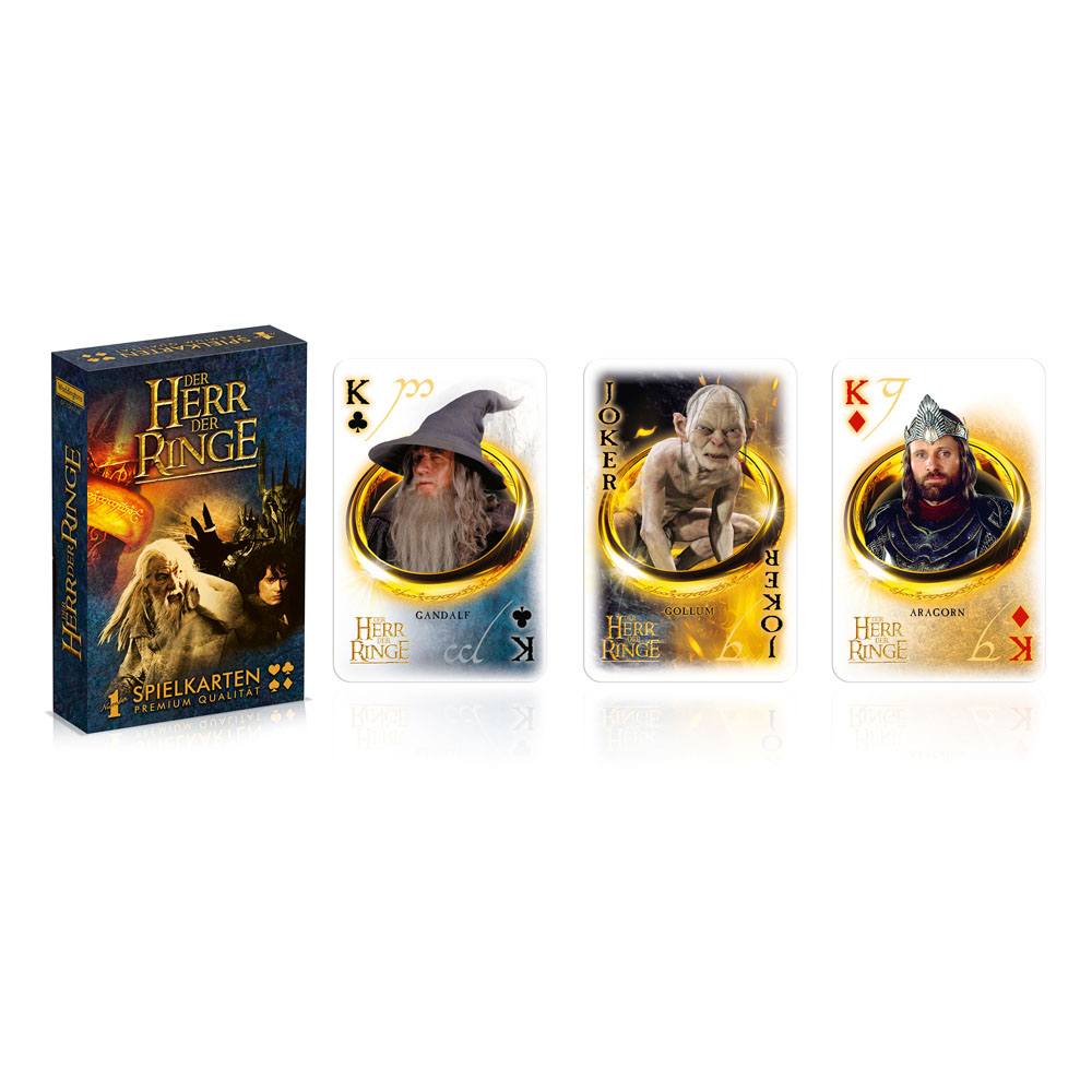 Lord of the Rings Number 1 Playing Cards Display (12) *German Version*