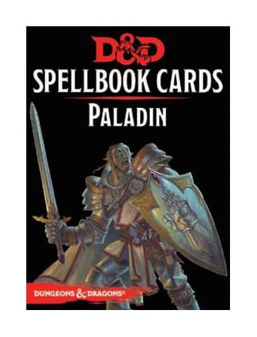 Dungeons & Dragons Spellbook Cards: Paladin english