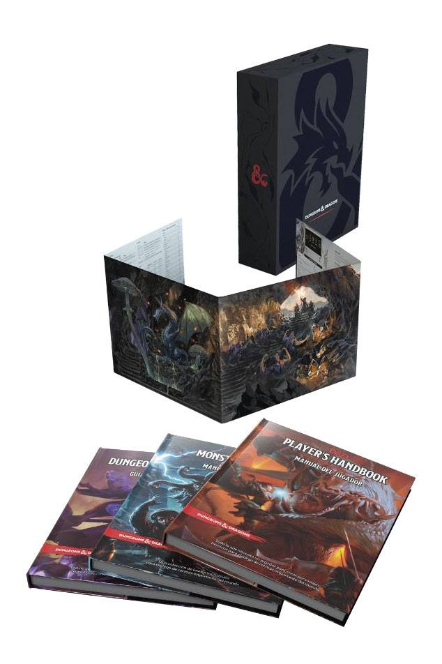 Dungeons & Dragons RPG Core Rulebooks Gift Set spanish