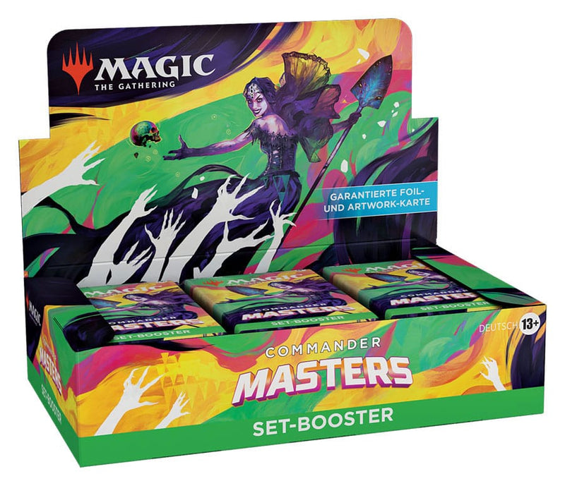 Magic the Gathering Masters Commander Set Booster Display (24) german