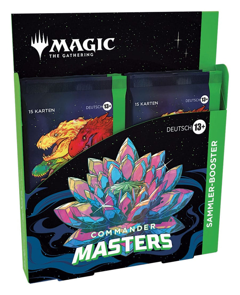 Magic the Gathering Masters Commander Collector Booster Display (4) german