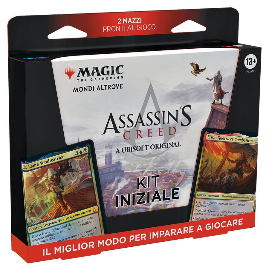 Magic the Gathering Mondi Altrove: Assassin's Creed Starter Kit 2024 Display (12) italian